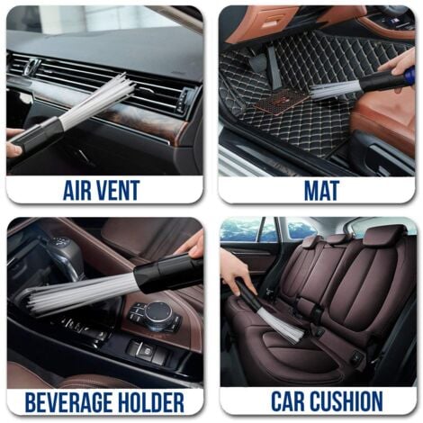 All-purpose vacuum cleaner attachment for Air Vents/Drawers/Car/Tools/Crafts