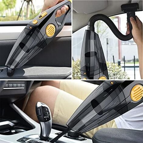 Cordless Handheld Vacuum Cleaner - 120W - Rechargeable 8000 PA - For Pet Hair, Kitchen, Office, Car