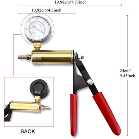 Brake Bleeder Kit with Vacuum Pump Tester - Brake Fluid Bleeding Tool