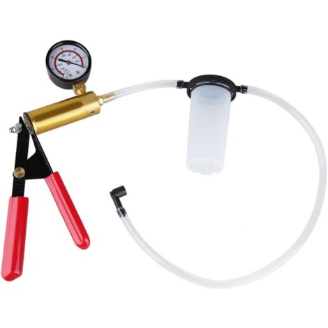 Brake Bleeder Kit with Vacuum Pump Tester - Brake Fluid Bleeding Tool
