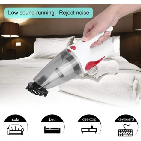 Handheld Vacuum Cleaner - Portable and Cordless - USB Charging - Powerful and Washable - For Home, Car