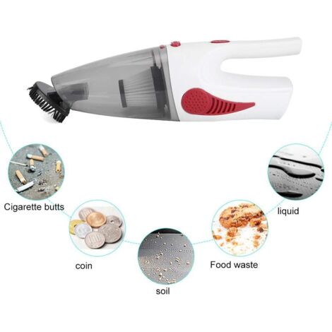 Handheld Vacuum Cleaner - Portable and Cordless - USB Charging - Powerful and Washable - For Home, Car
