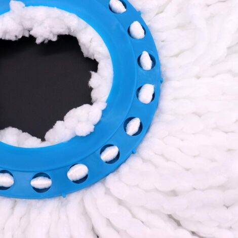 4Pcs Microfiber Mop Heads - 360° Rotation, Replacement for Floor Cleaning (Diameter 16 cm)