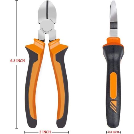 Diagonal Cutting Pliers - Electrician Tool for DIY Projects