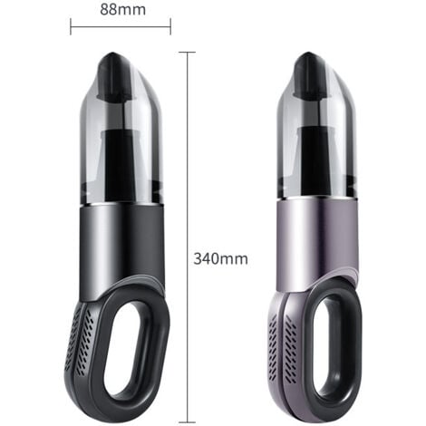 Cordless Handheld Vacuum Cleaner, 6kPa Max Suction Power, Lightweight Portable Vacuum Cleaner with Spare HEPA, for Home, Office, Car and Pet Hair