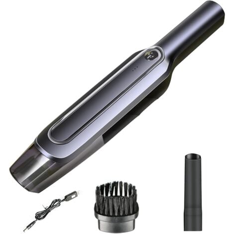 Cordless Handheld Vacuum Cleaner, 6000Pa and 60W Wet and Dry Vacuum Cleaner, 4000mAh Portable USB Rechargeable Car Vacuum Cleaner, Powerful Suction, for Sofa, Kitchen, Office, Home, Car