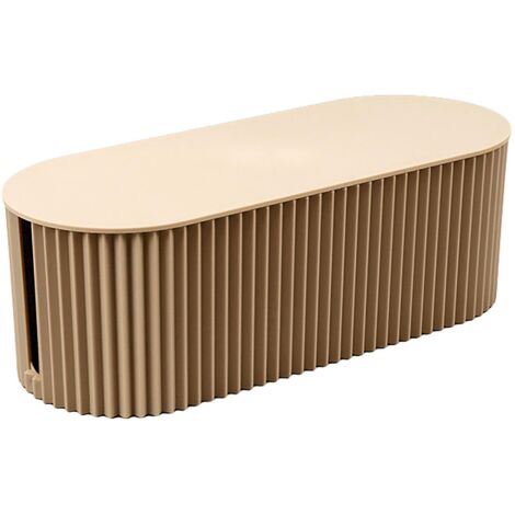 Multi-purpose Power Strip Storage Box Strong Bearing Capacity Good Hardness Office Desktop Waterproof Cable Management Box