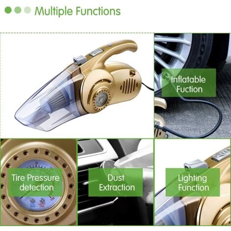 Handheld vacuum cleaner, portable and lightweight small-wire vacuum cleaner, complete home accessories