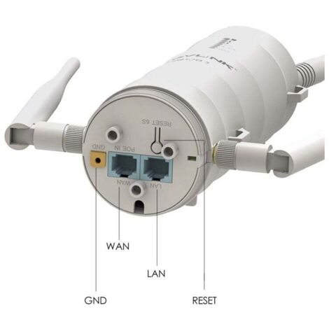 Répéteur Wi-Fi Extérieur WAVLINK AC1200 - IP65, 4 Antennes 7 DBi, PoE | Portée 100 M, Bi-bande 2.4/5 GHz | Pour Jardin, Ferme, Grands Espaces - 7