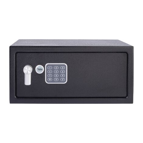 YALE Cassaforte Elettronica con Allarme per Laptop YLC/200/DB2 Nero, Allarme Integrato 130 dB, Struttura e Bulloni di Bloccaggio in Acciaio