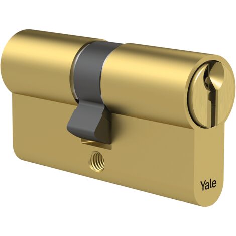 Yale Cilindro Serie 500 - Cilindro Doppio Frizionato 30/40 - Ottone