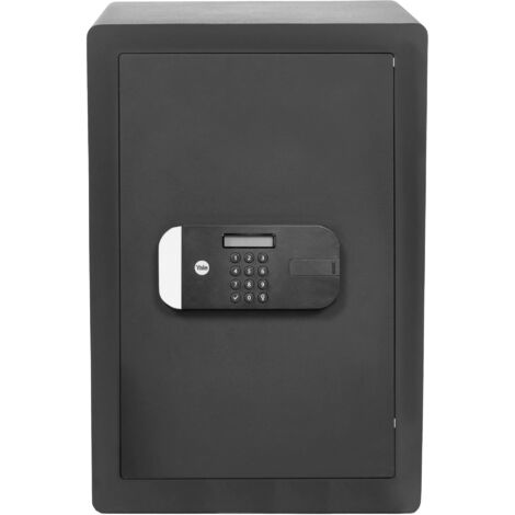 Cassaforte indipendente Yale YSEM/520/EG a 2 ripiani 49.8l in Acciaio Nero [SHYAHIS00000016]