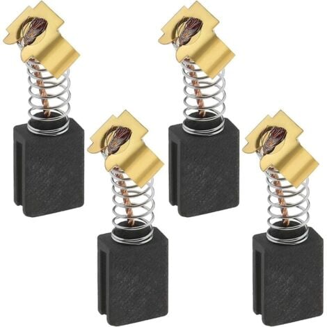 4pcs Motor Carbon Brushes Replacement Compatible with Makita 195007-0 CB-406 CB-407 Power Tool Accessories Jigsaw Rotary Drill