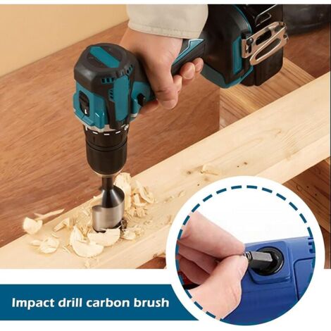 4pcs Motor Carbon Brushes Replacement Compatible with Makita 195007-0 CB-406 CB-407 Power Tool Accessories Jigsaw Rotary Drill