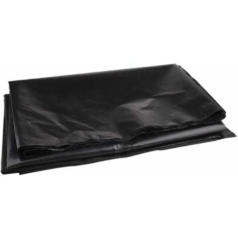 LaBlanc - Pond Liner 3m x 3m black pond liner for fish ponds, streams, fountains and water gardens
