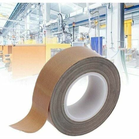 LaBlanc High Temperature PTFE Adhesive Teflon Tape Insulation Sealing Tape for Vacuum Sealer(0.25mm x 19mm x 10m)