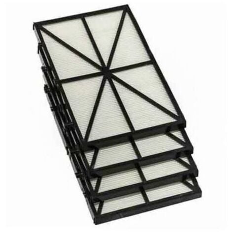 Set of 4 Filter Panels for Tiger Shark Robot - RCX70101PAK2 - Black