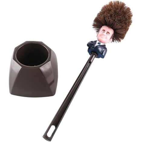 Soft Bristle Toilet Brush for Deep Cleaning Bathroom, Plastic, Pinsel, 36 8cm/14.17 3.14inch