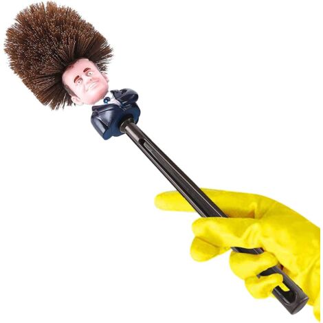 Soft Bristle Toilet Brush for Deep Cleaning Bathroom, Plastic, Pinsel, 36 8cm/14.17 3.14inch