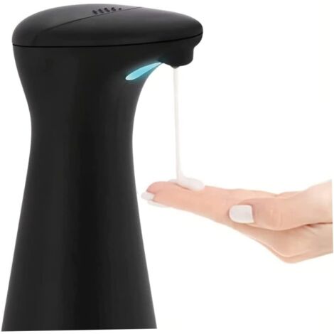 Simple Human Soap Dispensers Matte Black Automatic Soap Dispenser Smart Infrared Sensor Hands-Free Pump Pressless Washing Liquid Soap Dispenser Dispenser