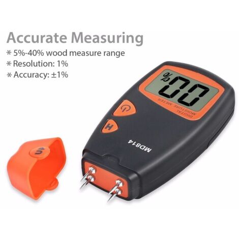 Digital Wood Moisture Meter, Wood Moisture Meter Tester Wood Humidity Sensor