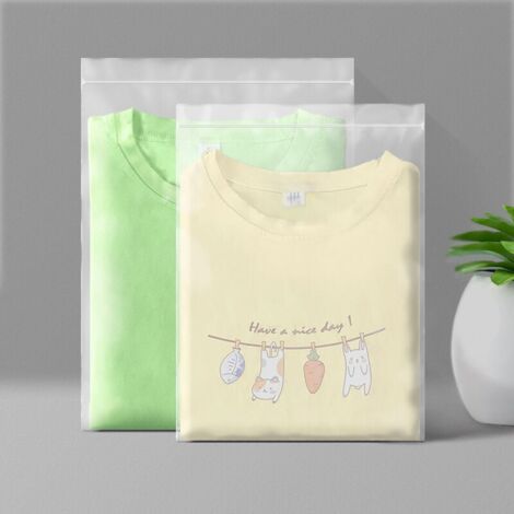 Clear Resealable Plastic Bags, Sealed Bag, Storage Bag, Ziplock Bag, Apply to Craft Supplies, Clothing Storage etc. 30x40cm 50pcs