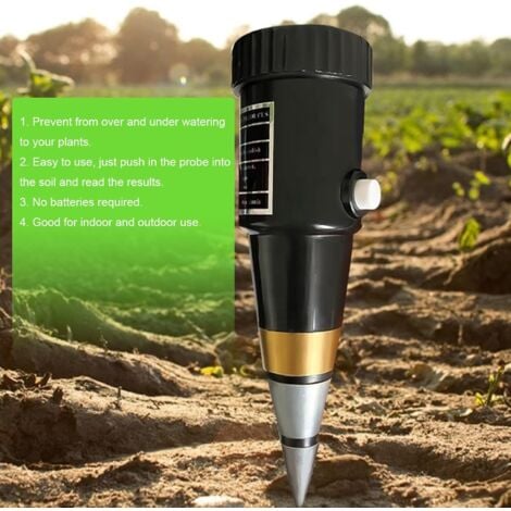 LaBlanc - Soil Moisture Meter for Plants - 2 in 1 Soil Tester with Soil Moisture Meter and Soil pH Meter - Plant Moisture Indicator, Plant Moisture Meter, Garden pH Tester