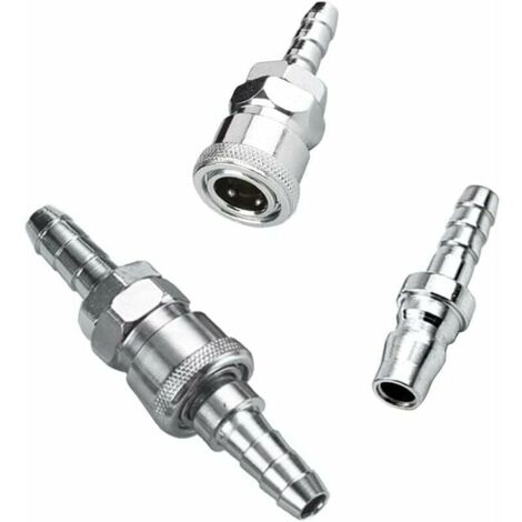 LaBlanc - Compressed Air Quick Connector Air Hose Quick Connectors Connector Coupler Compressor Pneumatic Connector Compressor Connector Pneumatic Quick Connector 2 Pairs SH20 + PH20