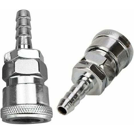 LaBlanc - Compressed Air Quick Connector Air Hose Quick Connectors Connector Coupler Compressor Pneumatic Connector Compressor Connector Pneumatic Quick Connector 2 Pairs SH20 + PH20