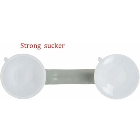 (2pcs) Safety Bathtub Handle/Shower Handle/Suction Cup for Bathroom + Toilet (Grey)