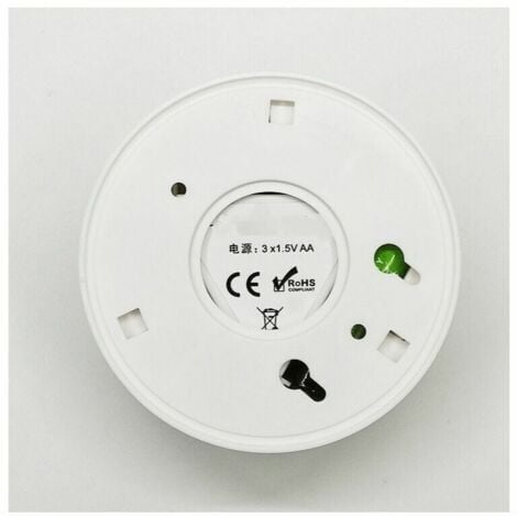 Harmful gas detector, white round