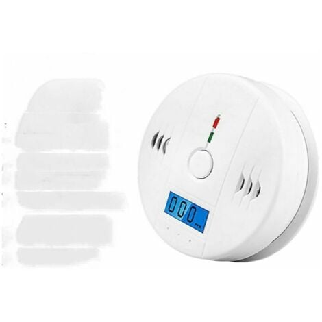 Harmful gas detector, white round