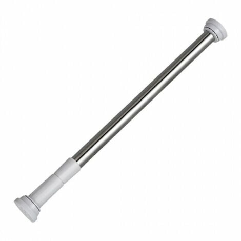 Curtain Rod Without Drilling, Extendable Shower Rod, Shower Bar, Extendable Curtain Rod Without Drilling Clamping Bars / Telescopic Bar Easy Installation
