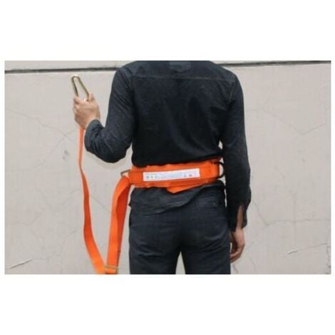 Safety Belt with Adjustable Cord, Climbing Harness for Construction, Protective Equipment, Personal Fall Protection