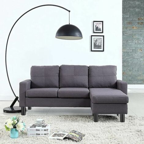 Adjustable Furniture Legs Bed Feet Raise Furniture Aluminum Alloy Leg for Bed Base, Wardrobe, Table, 4pcs (Black, Height 100mm)