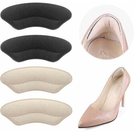 LaBlanc Pairs Heel Cushion Pads, Shoe Heel Insoles, Thick