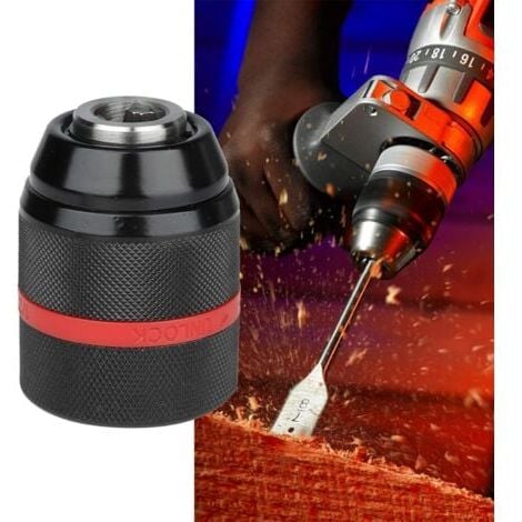 LaBlanc Keyless Drill Chuck Hand Drill Chuck 1 2 20UNF Mount 0.04 0.51in Self Tightening