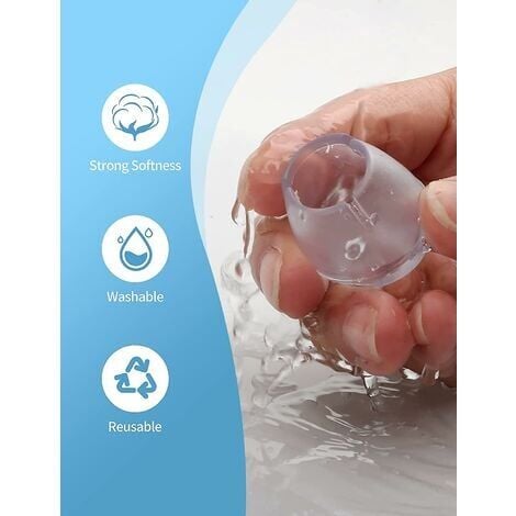 24Pcs Chair Leg Caps, Chair Leg Protector, Chair Leg Cap, Round Chair Leg Cap, Prevent Scratching Noise, for Tables, Chairs, Sofas and Other Furniture (12-16 mm)
