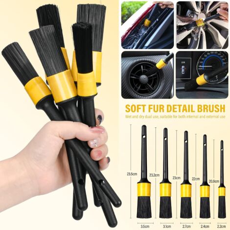 LaBlanc - Car Cleaning Kit, 20 Piece Car Care Kit for Interior and Exterior, Car Wash Kit with Brushes, Polishing Sponges, Cleaning Gel and More