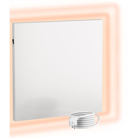 VIESTA® H500 Calefactor Infrarrojo Calefacción de Pared – Calefactor Infrarrojo de 500 Vatios sin Termostato – Panel Infrarrojo para Montaje en Pared – Radiador Infrarrojo para Calefacción Ecológica