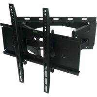 NEMAXX® SK05 Soporte de pared para TV LCD LED Plasma televisor monitor inclinable/giratorio – máx. VESA 400 × 400 / de 23 a 47 pulgadas o 58 a 119,4 cm – Negro