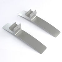 VIESTA® pies de soporte para calefacción infrarroja (pack de 2), compatibles con paneles calefactores de las series F y CF, compatibles con muchos modelos de otros fabricantes de hasta 22 mm de grosor