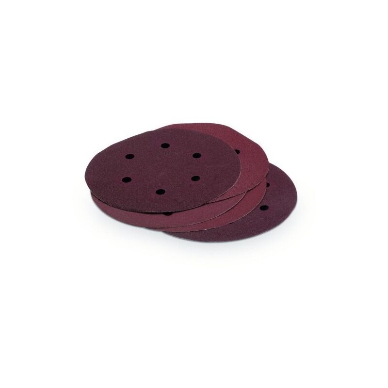 Disco Lija Adhesivo 225 Mm Grano 120 Car.Sil Wolfcraft 5 Pz