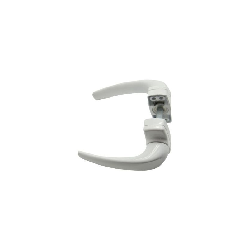Manivela Carpinteria Metalica 6802 Aluminio Blanco