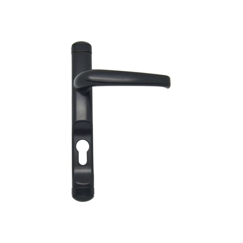 Manivela Carpinteria Metalica 6824 Aluminio Negro Con Bocallave