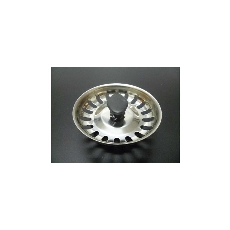 Saneaplast Metalsant. Filtro Per Lavandino In Acciaio Inox – Griglia Scarico Da 113 Mm, 8 Fori, Antiodore, Adatto A Cucina E Bagno