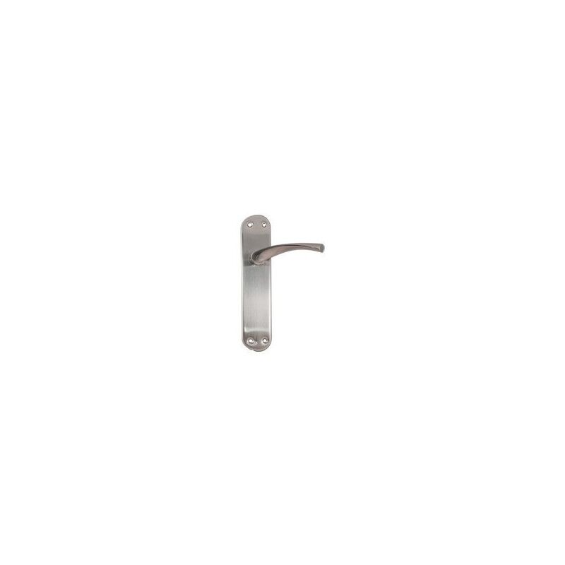 Manivela Puerta 707 70X280Mm Placa Ancha Ac/Alum Micel 7079