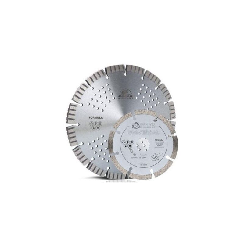 Disco Corte Multimaterial  230 Mm-115 Mm Diamante Grinding 2 Pz