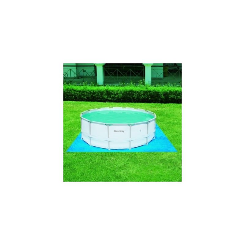 Suelo Protector Para Piscina Desmontable JARDIN202 – 12 Piezas De Goma EVA Antideslizante, 4,32 M², Azul, Ideal Para SPA Y Jacuzzi