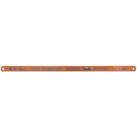 Hoja Sierra Mano 300Mm 24Dpp Bim.Cob Sandflex Bahco 2 Pz